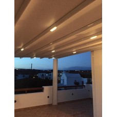 τεντοπεργκολα με φωτισμο led