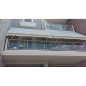 Τέντες με αντιρίδες