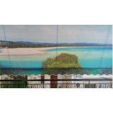 τεντοπανα με τοπια μαρλον